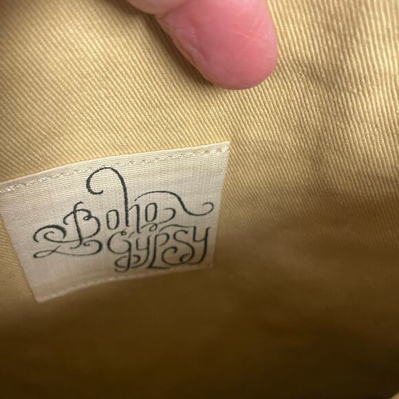 Boho Gypsy Woven Clutch Bag Tassel Small Purse Casual Bohemian Colorful - Picture 4 of 4